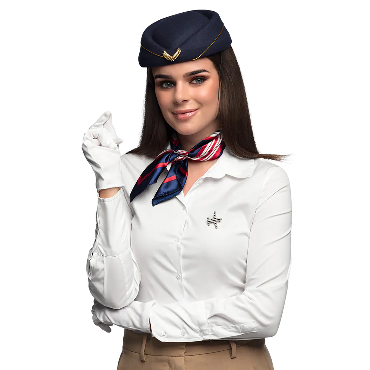 Maskeradset, flygvärdinna