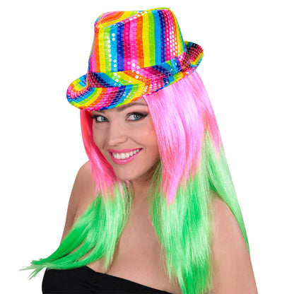 Hatt, popstar regnbåge
