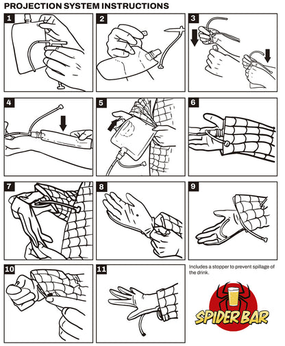 Dräkt, spider bar XL