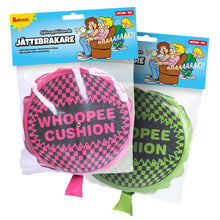 Jätte självuppblåsbar pruttkudde