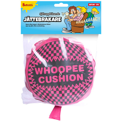 Jätte självuppblåsbar pruttkudde