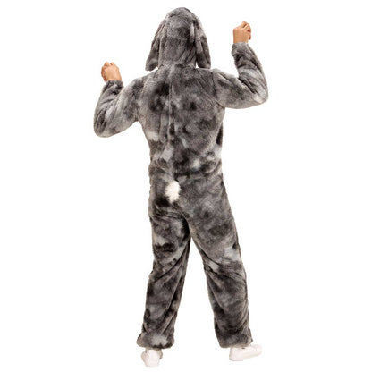 Dräkt bunny grå