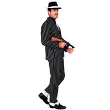 Gangsterkostym randig