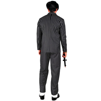 Gangsterkostym randig