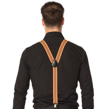 Hängslen, neon orange