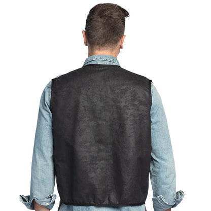 Cowboyväst, svart L/XL