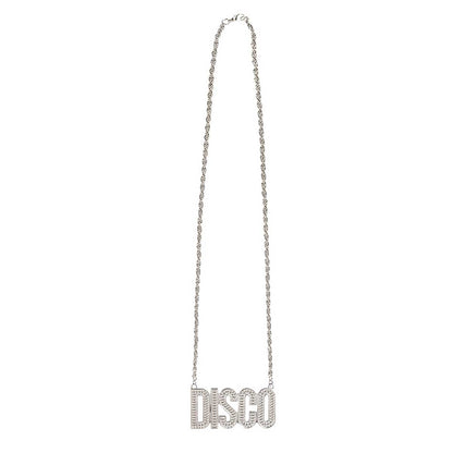 Halsband, disco silver