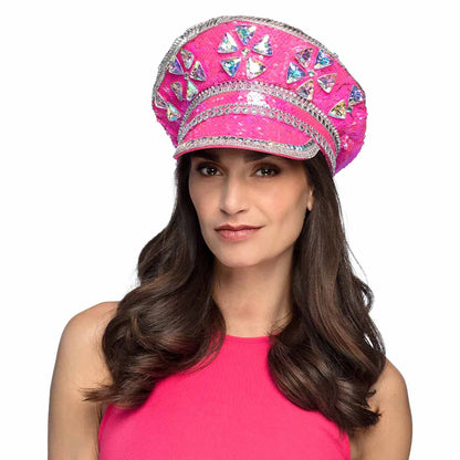 Machokeps, pink sparkle