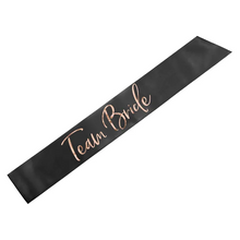 Ordensband, bride team svart