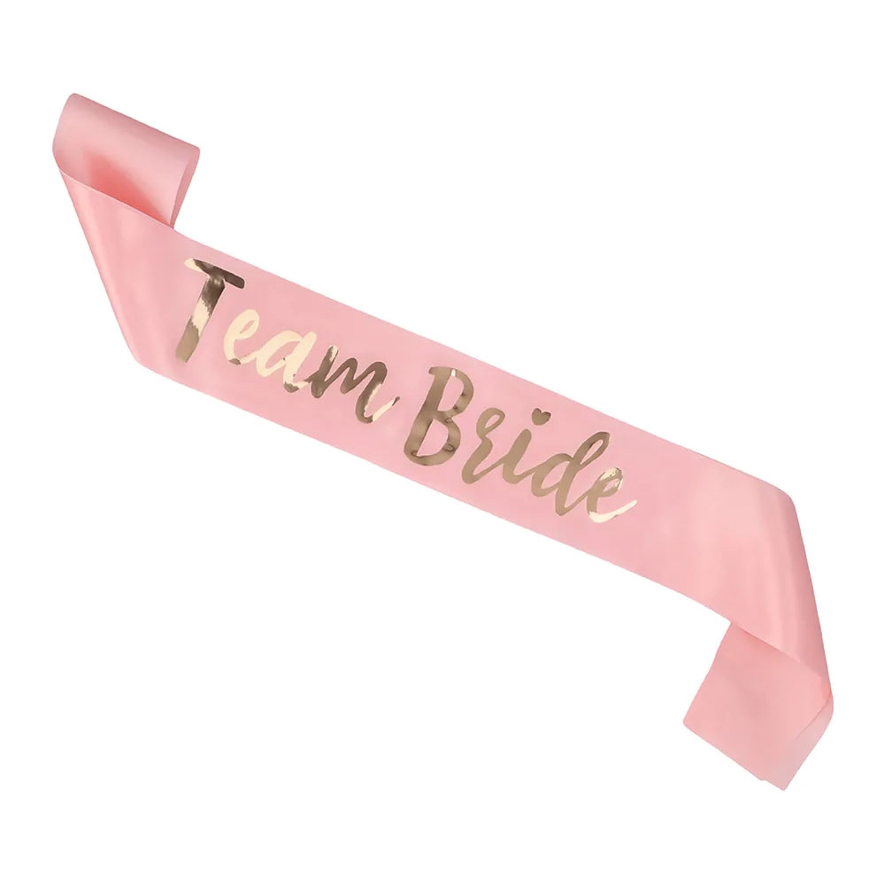Ordensband, team bride rosa 80 cm