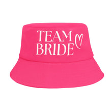 Bucket hat, team bride rosa