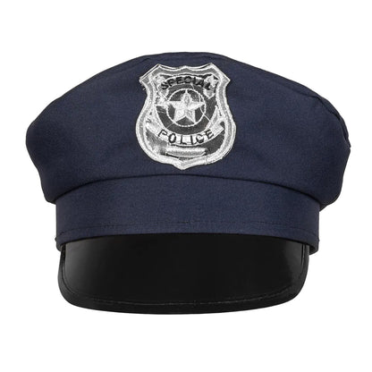 Maskeradset, polis blå