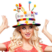 Hatt, happy birthday regnbåge
