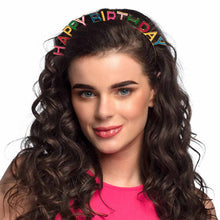 Diadem, happy birthday metall