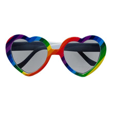 Glasögon, rainbow heart