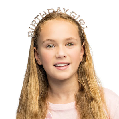 Metalltiara, birthday girl