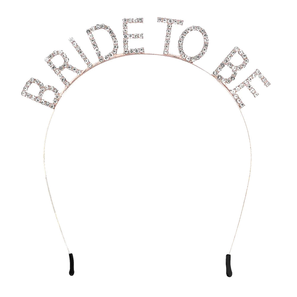 Metalltiara, bride to be