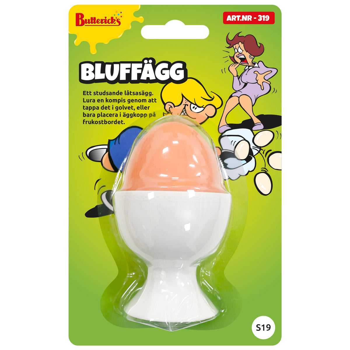 Bluffägg