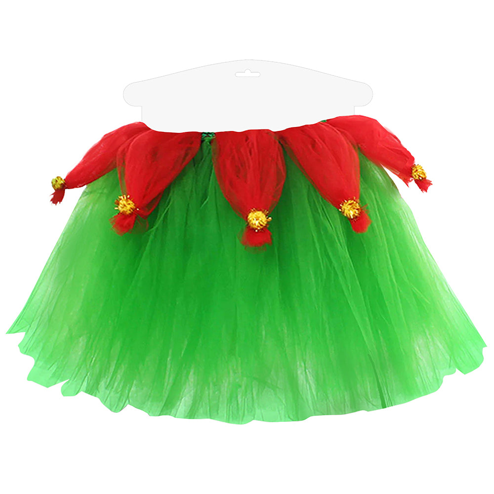 Tyllkjol för barn, grön elf