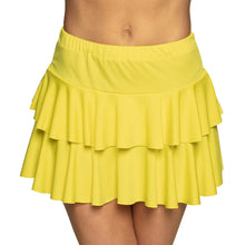 Kjol, 80-tal neon gul one size