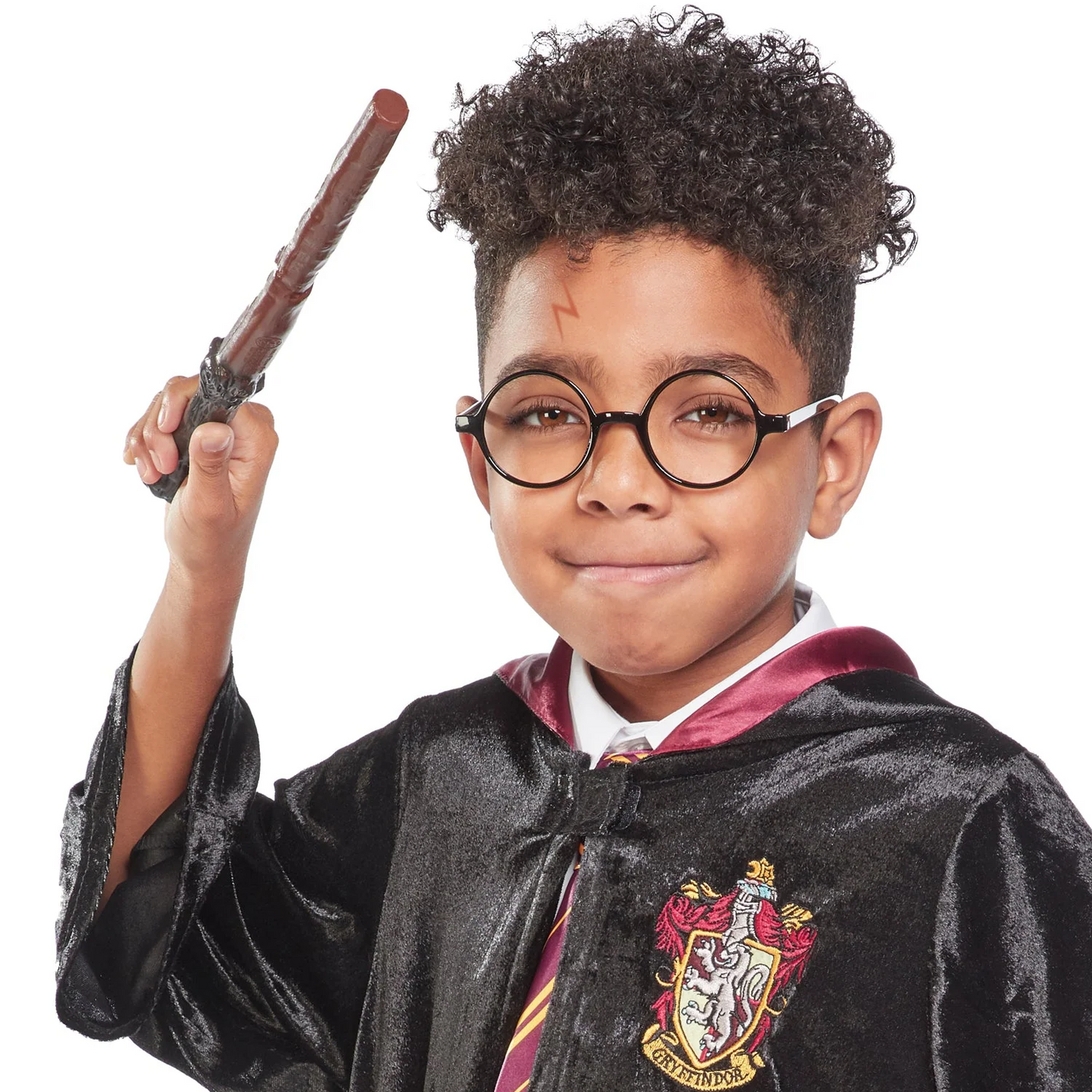 Harry Potterset, glasögon & stav
