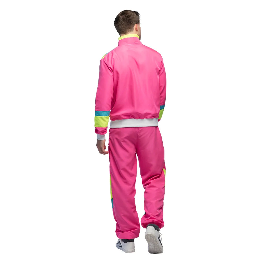 Träningsoverall, neon rosa