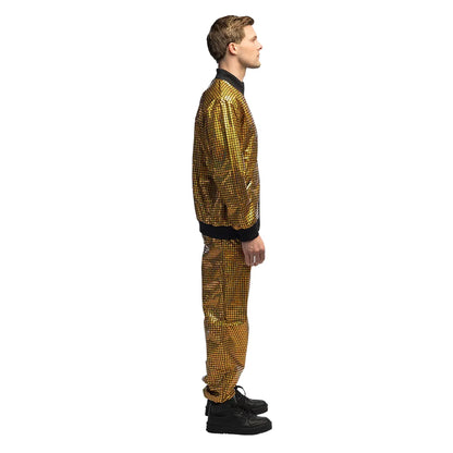 Träningsoverall, disco diamond guld