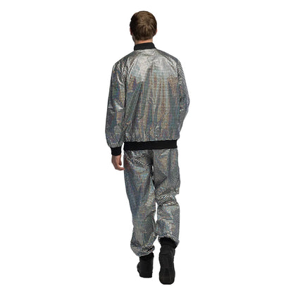 Träningsoverall, disco diamond silver