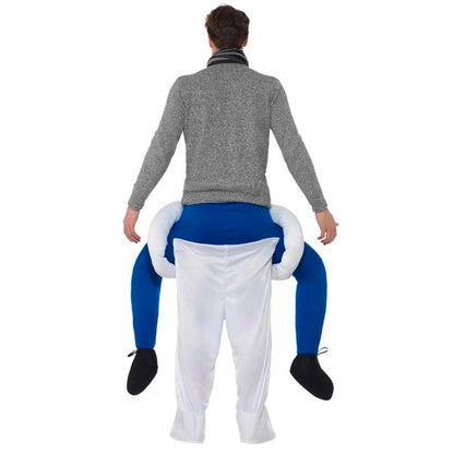 Piggyback, snögubbe