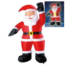 Uppblåsbar props, tomte 244 cm