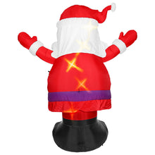 Uppblåsbar props, tomte 300 cm