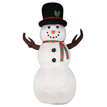 Uppblåsbar props, snögubbe 260 cm