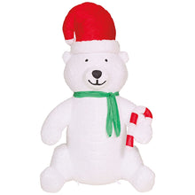 Uppblåsbar props, isbjörn 180 cm