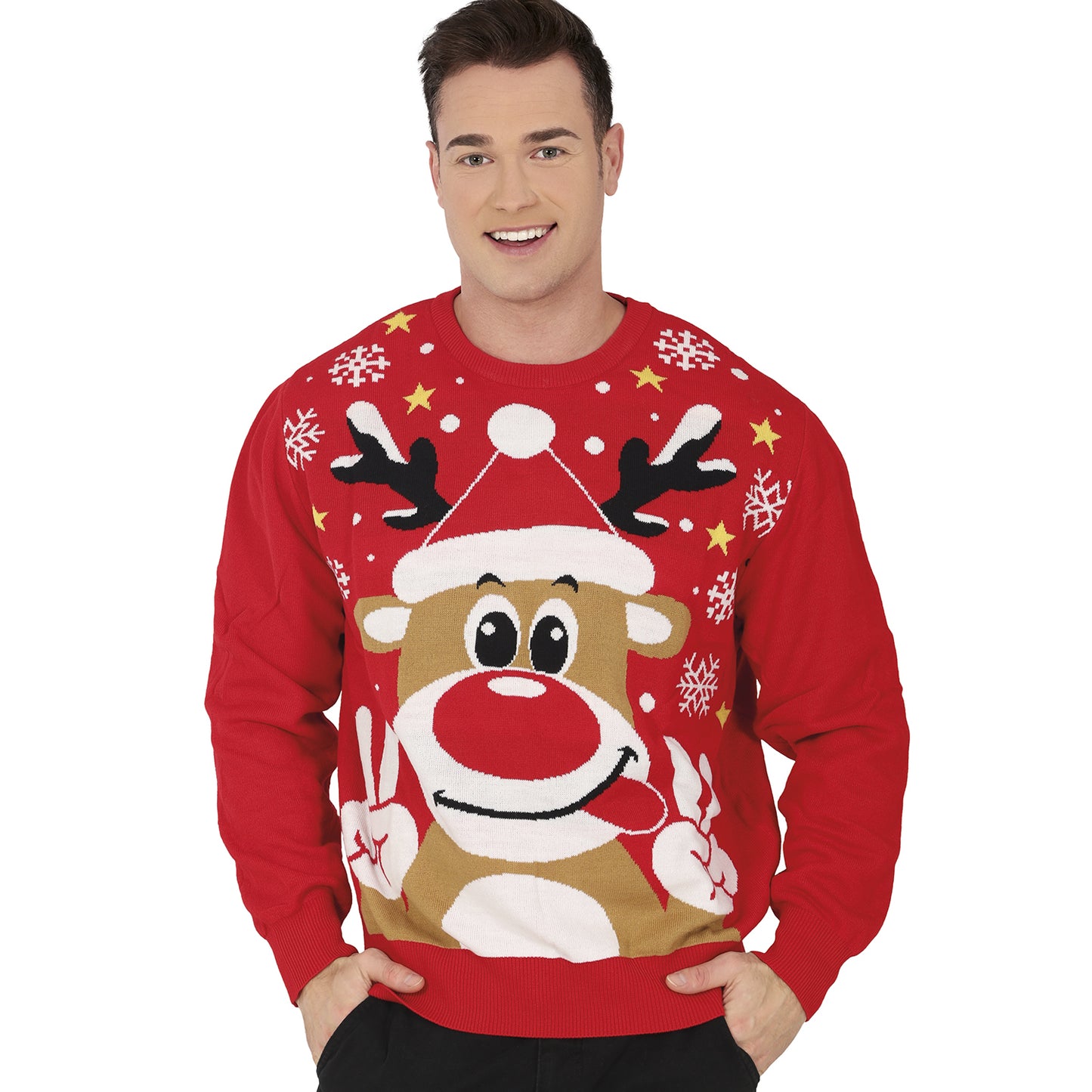 Jultröja, rudolf XL – Butterick's