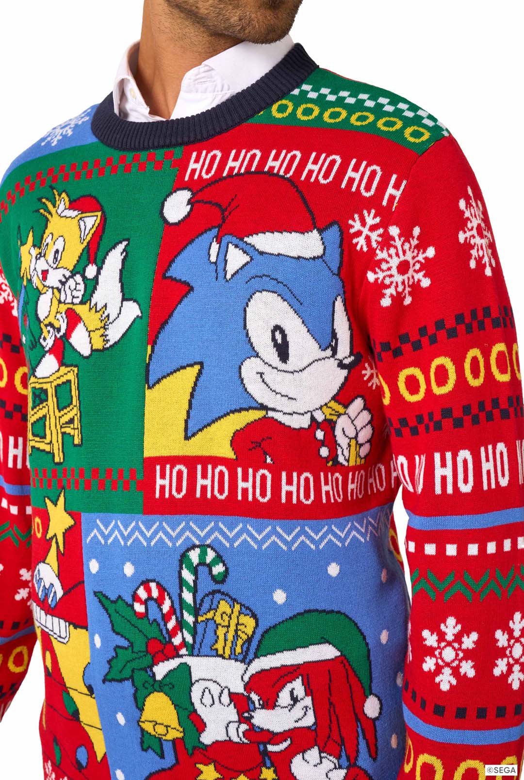 Opposuits jultröja, Sonic XXL