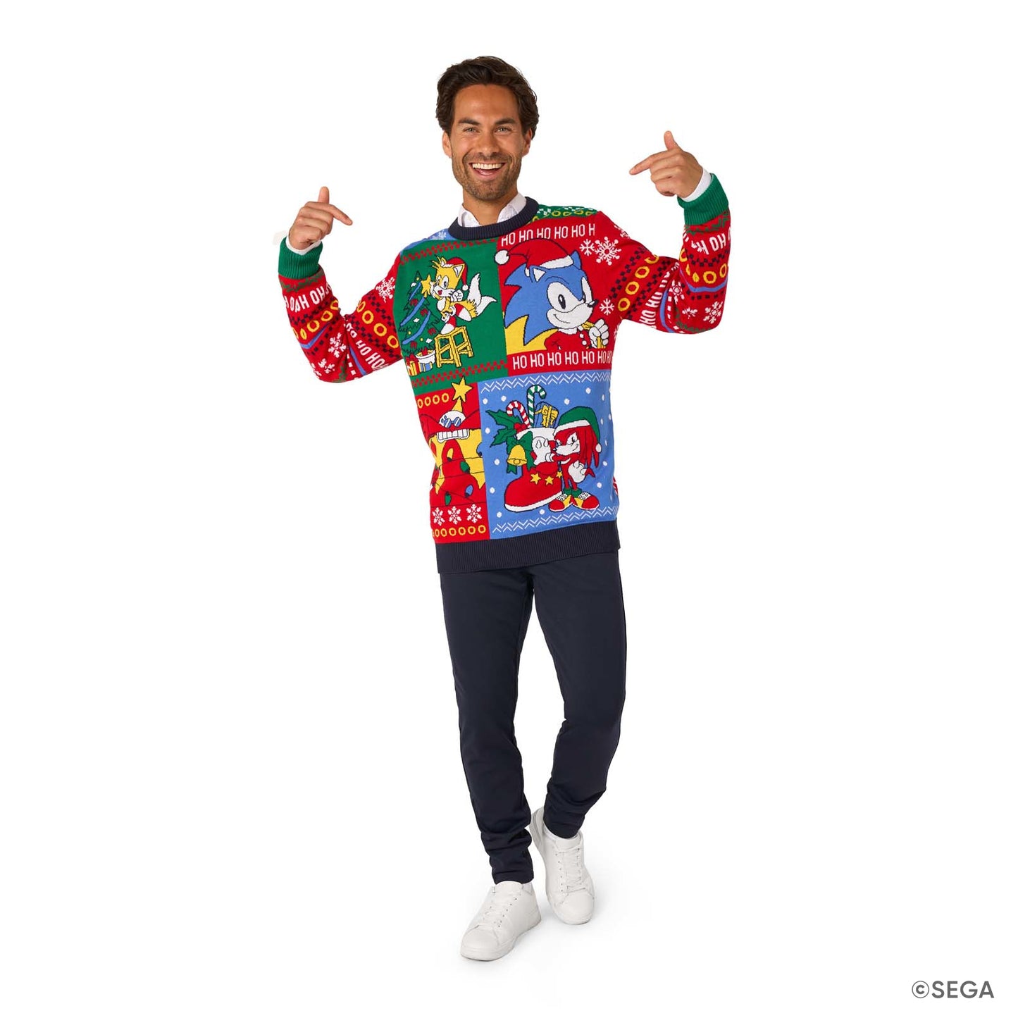 Opposuits jultröja, Sonic XXL