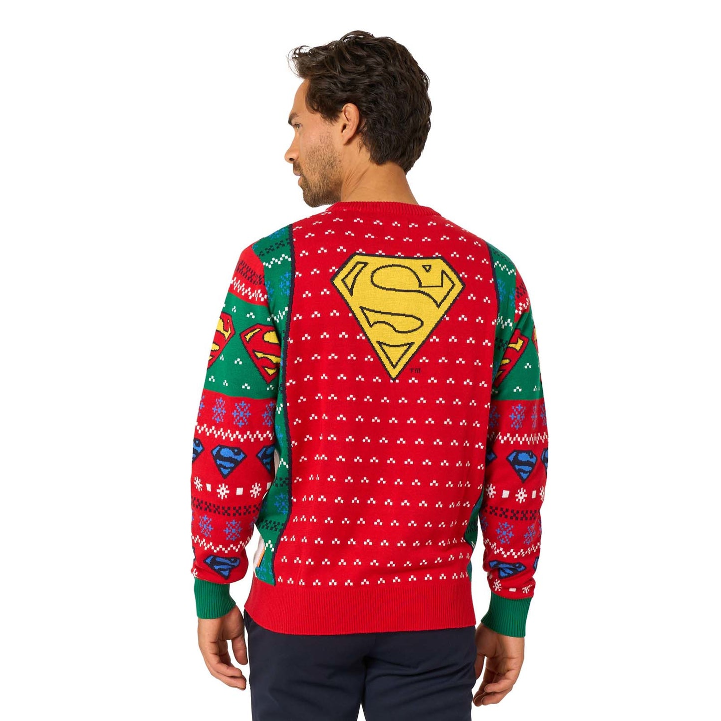 Opposuits jultröja, Superman XXL