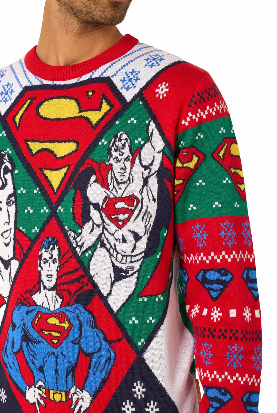 Opposuits jultröja, Superman XXL
