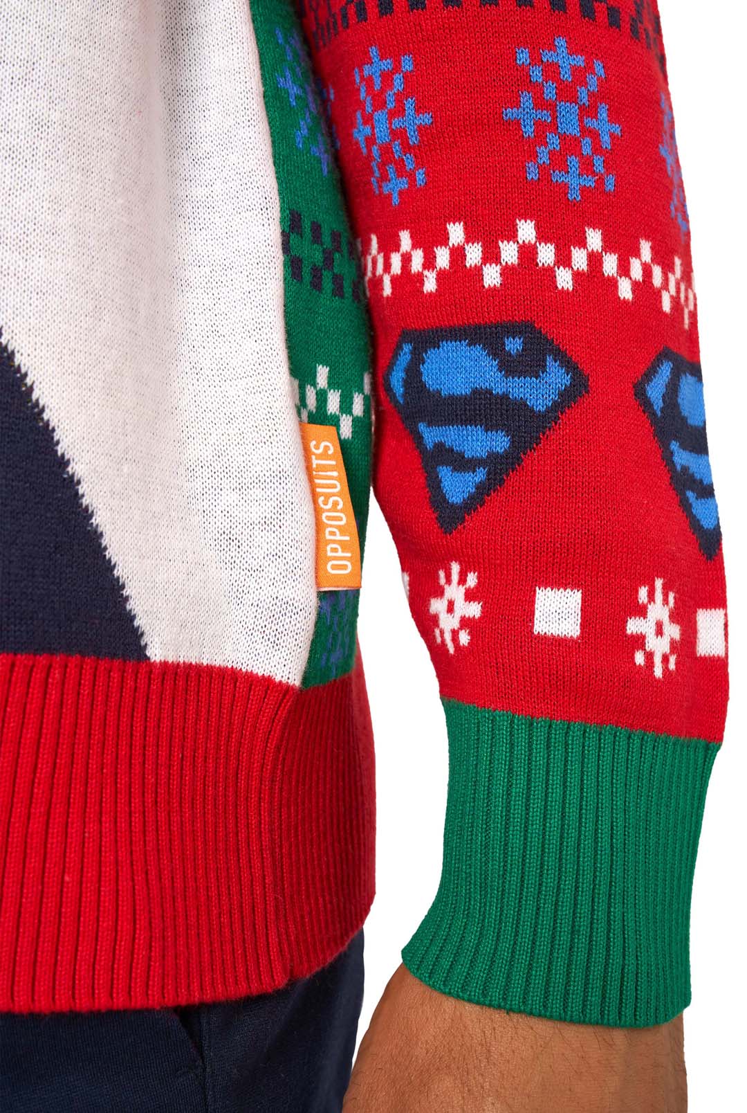 Opposuits jultröja, Superman XXL