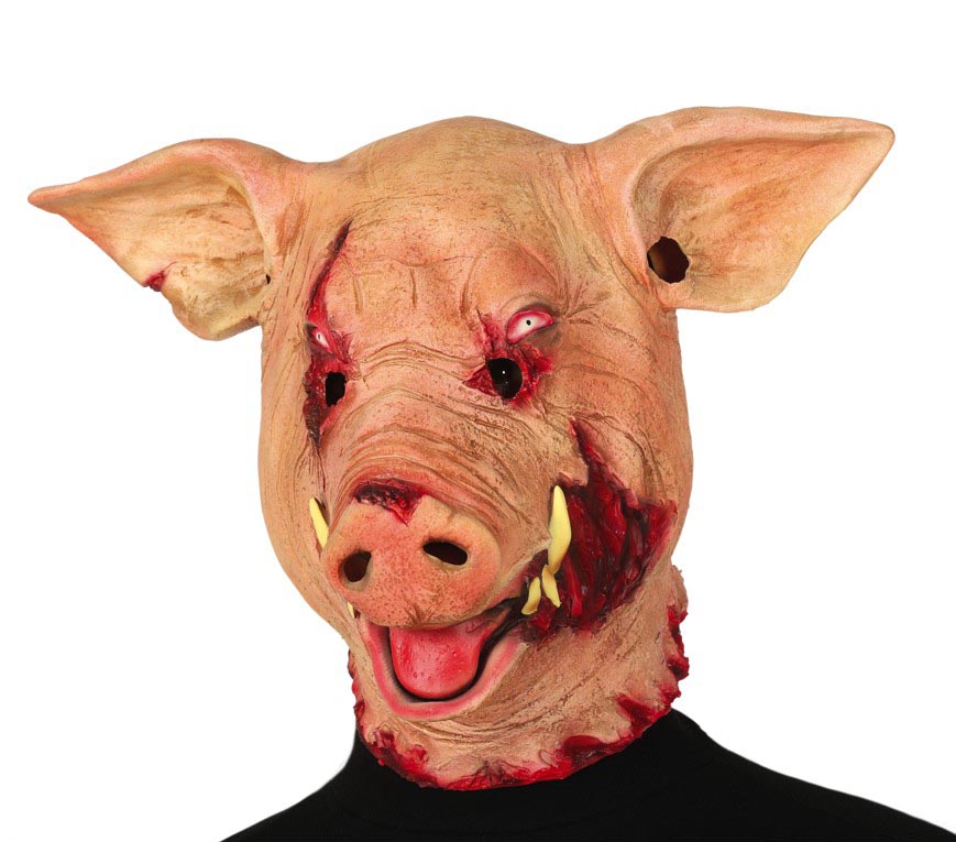 Latexmask, horror pig
