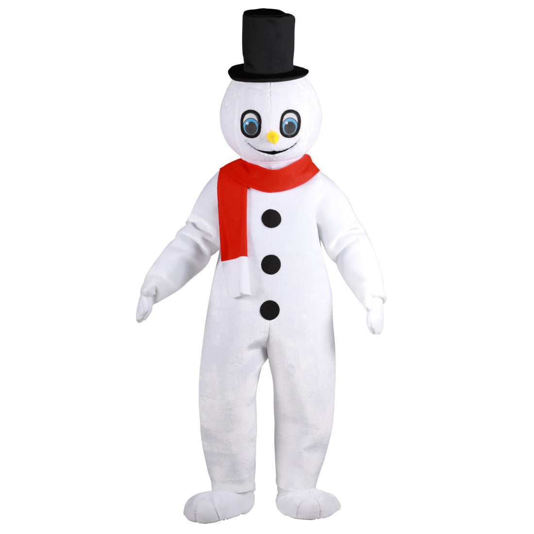 Maskotdräkt, snögubbe deluxe