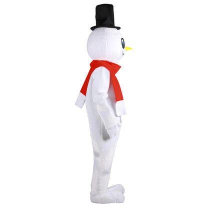 Maskotdräkt, snögubbe deluxe