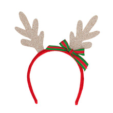 Juldiadem, golden reindeer