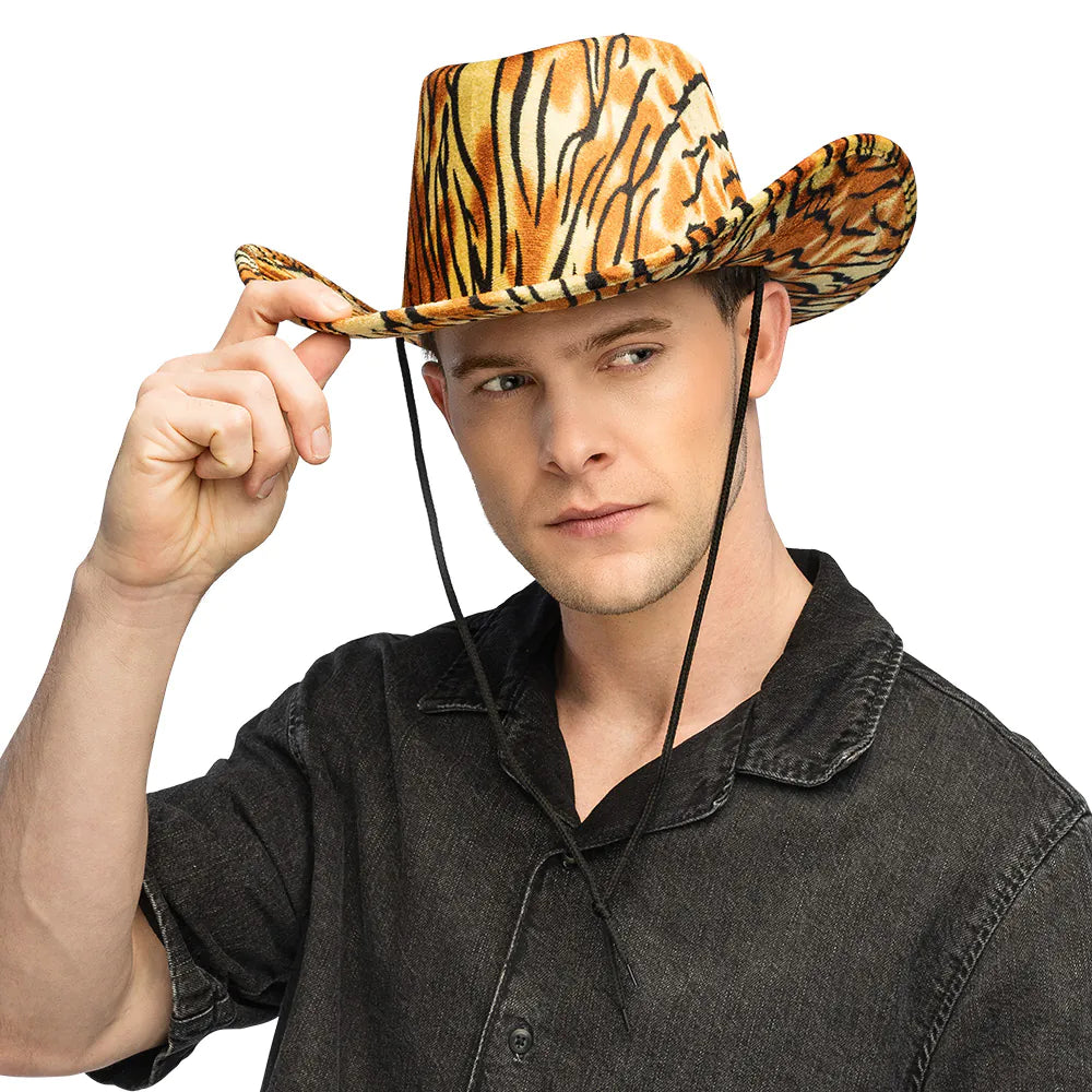 Cowboyhatt, tiger