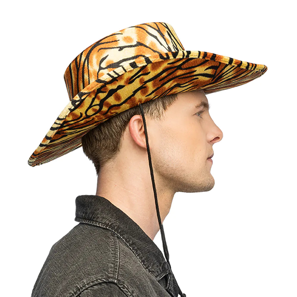 Cowboyhatt, tiger