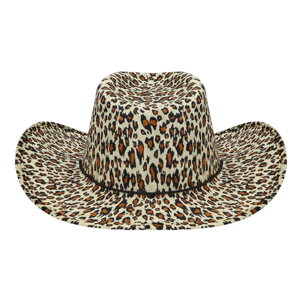 Cowboyhatt, leopard