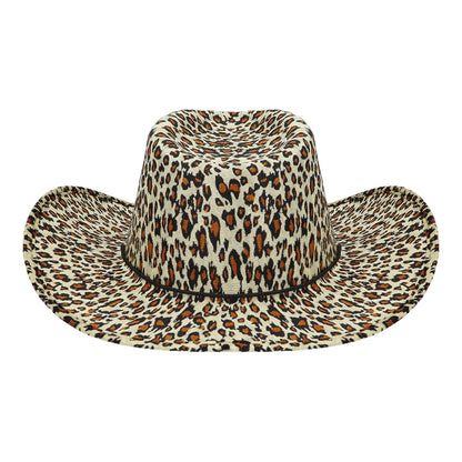 Cowboyhatt, leopard
