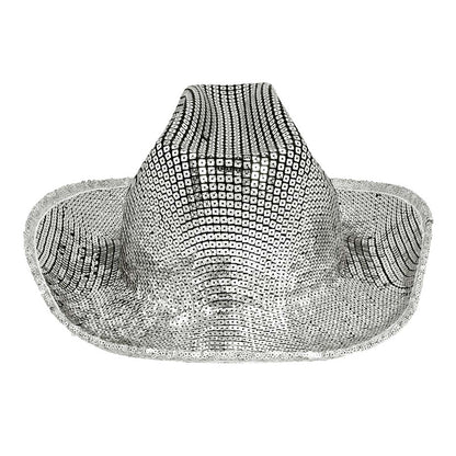 Cowboyhatt, groovy silver