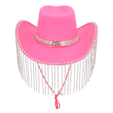 Cowboyhatt, showgirl rosa