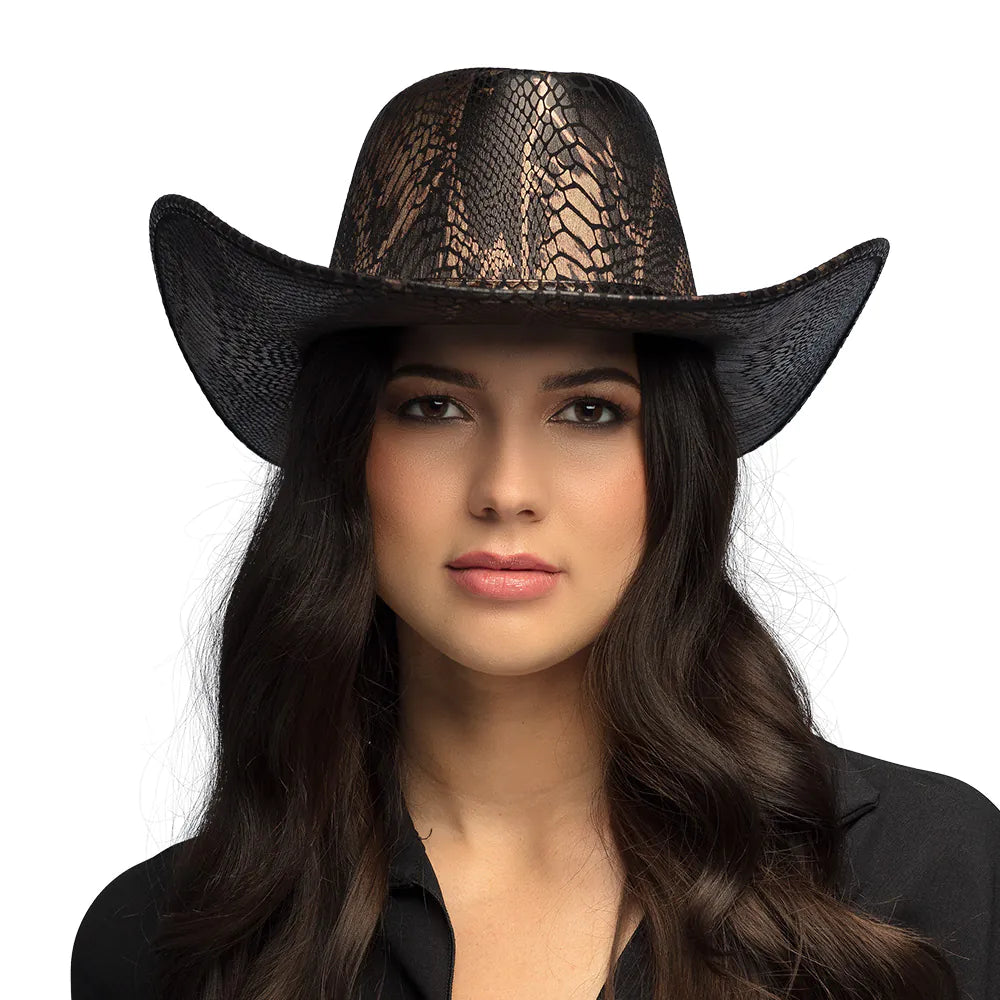 Cowboyhatt, cobra
